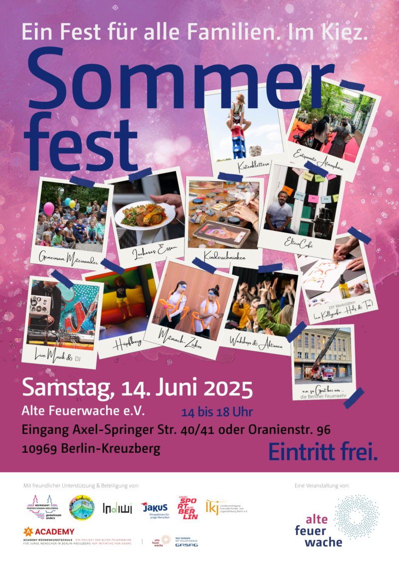 Druckformat A2 Plakat Sommerfest 2025