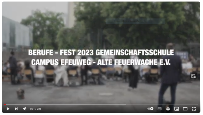 Video kurz berufefest