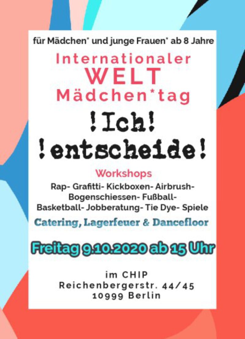 Weltmaedchen Tag