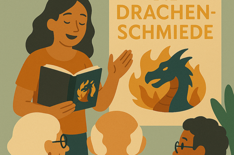 Lesung Drachenschmiede Teaser